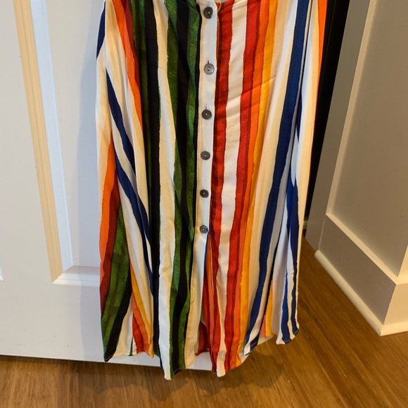 Olivaceous Multi-color Skirt & Top Set - Picture 3 of 8